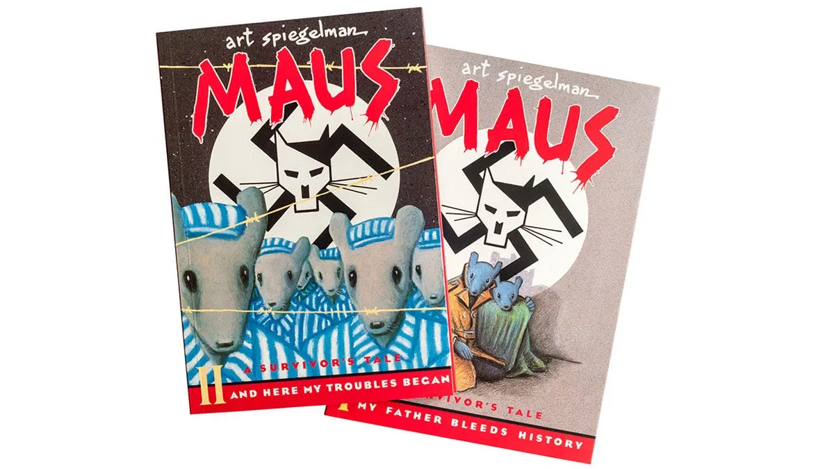 Nadja Spiegelman’s father, Art Spiegelman, won a Pulitzer for his Maus books.